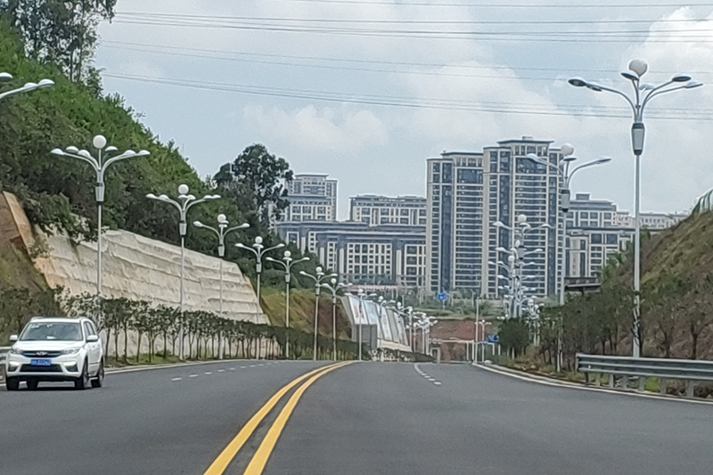 建阳收费站出口工程